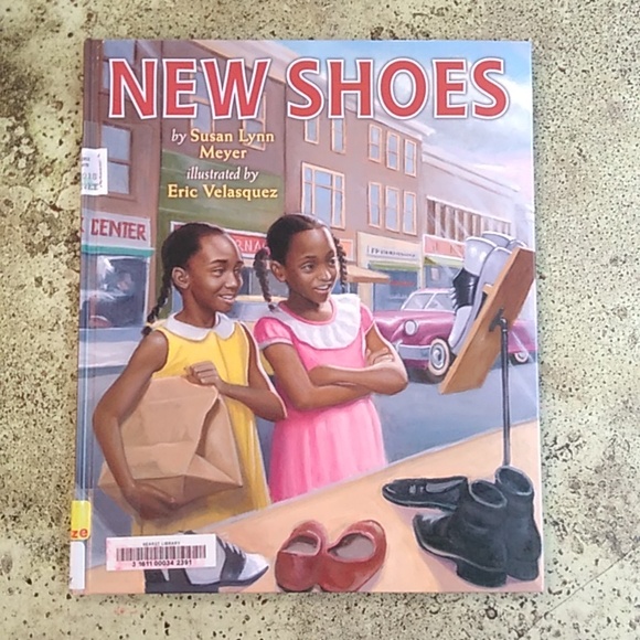 New Shoes Susan Lynn Meyer Historical Fiction Children's Picture Book - Picture 1 of 5